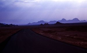 Iran Yazd Route