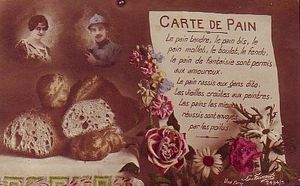 carte de pain