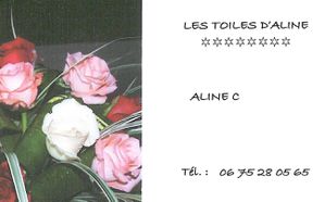Aline carte de visite