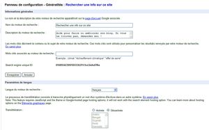 Installer un moteur de recherche personnalisé sur votre blog  Faire un