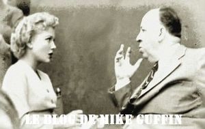 Anne Baxter et Hitchcock
