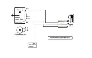Branchement EG origine type R8G