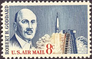 800px-Robert H Goddard 1963 Issue-8c