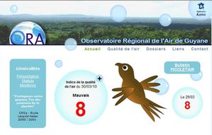 ATMO Guyane - Observatoire de la qualité de l'air en Guyane