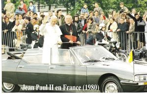 jean Paul II en France 1980