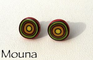 Boucles non pendantes Aube DISPONIBLE: 8 euros.