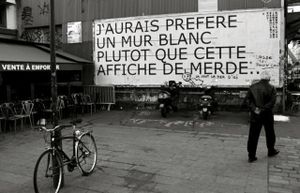 RERO - J'aurai préféré un mur blanc...