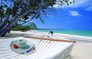 Relaxing beach