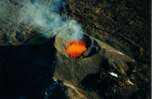 Piton de la Fournaise Eruption 2004