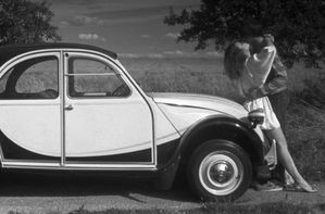 2cv, ragazza, erotik, woman, mujer, nude, art, sex, noir e