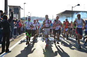 Ultratrail del Lago d'Orta 2012 - La partenza della 63 km da Pogno