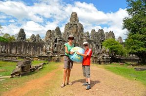 Angkor Thom ballon