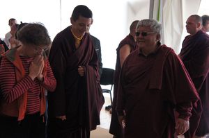 Lama JIGME Rinpoché arrivée 2