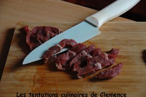 couteau découpe du boeuf
