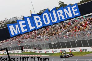 HRT - Bruno Senna Melbourne
