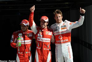 Ferrari - Felipe Massa, Fernando Alonso, Jenson Button