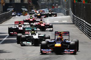 Red Bull - Mark Webber, départ Monaco