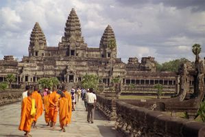 bonzes a Angkor 1