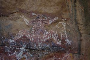 femme et l'esprit Kakadu