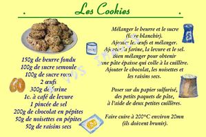 carte postale les cookies