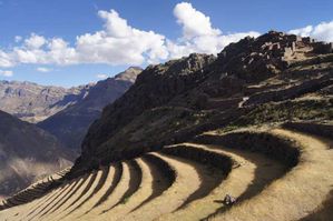 2. Les terrasses devant les ruines de Pisac