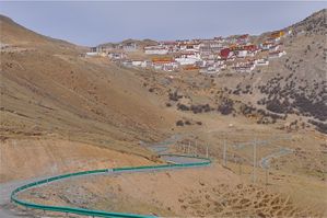 Tibet Ganden Monastery 00
