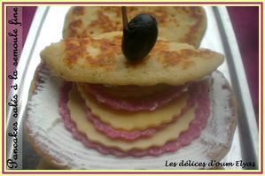 Pancakes salés