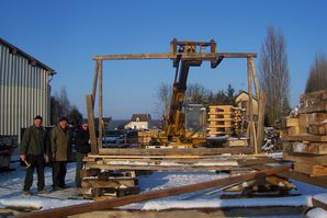 asemblage section sur quille
