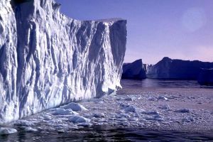 front du glacier