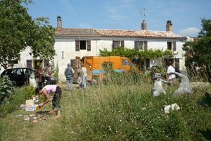 jardin de sculpture-Le roseau