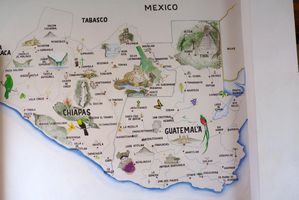 Carte Chiapas