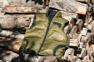 Gilet en duvet d'oie