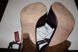 null Sandales prune 005