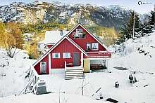 Haus von hinten