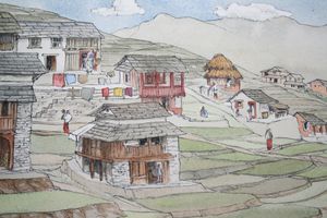Village-de-montagne-Nepal-16x25---120-1983.JPG