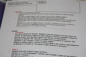 Une séquence pédagogique