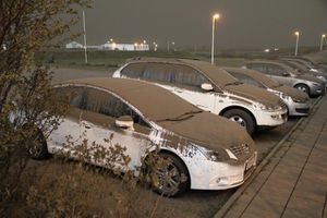 cendres voiture