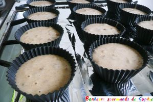 muffins miel bananes raisins pecan 15