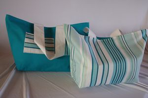 sacs & cabas -turquoise- 12€-5791