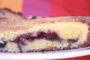 gâteau basque à la gelée de cassis (18)