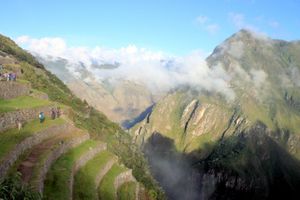 0251 Machu Picchu - Vue de la Maison du Gardien