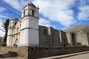 0380 Canon de Colca - Eglise de Cabanaconde
