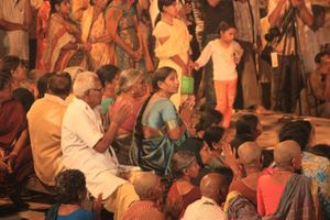 0004 Varanasi - Puja au Desaswamedh Ghat