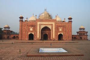0087 Agra - Mosquée du Taj Mahal