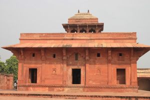 0161 Fatehpur Sikri - Palais de l'épouse chrétienne