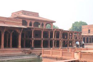 0167 Fatehpur Sikri - Diwan Khana