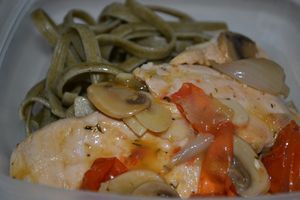 poulet échalote