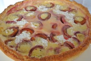 Tarte aux quetsches