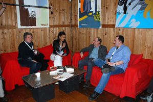 Table ronde avec JC Grangé , Alain Berberian et David S. Khara
