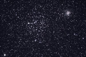 M35 et NGC2158 7 Imag X 60sec iso800 155 EDT F6,3 JEF